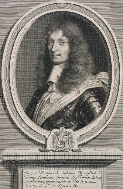 Jacques de Castelnau-Bochetel - gravure par Robert Nanteuil